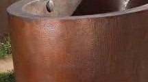 Handcrafted Copper Freestanding Bathtub - Spa Quality