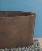 Handcrafted Copper Freestanding Double-Walled Bathtub - Spa Quality