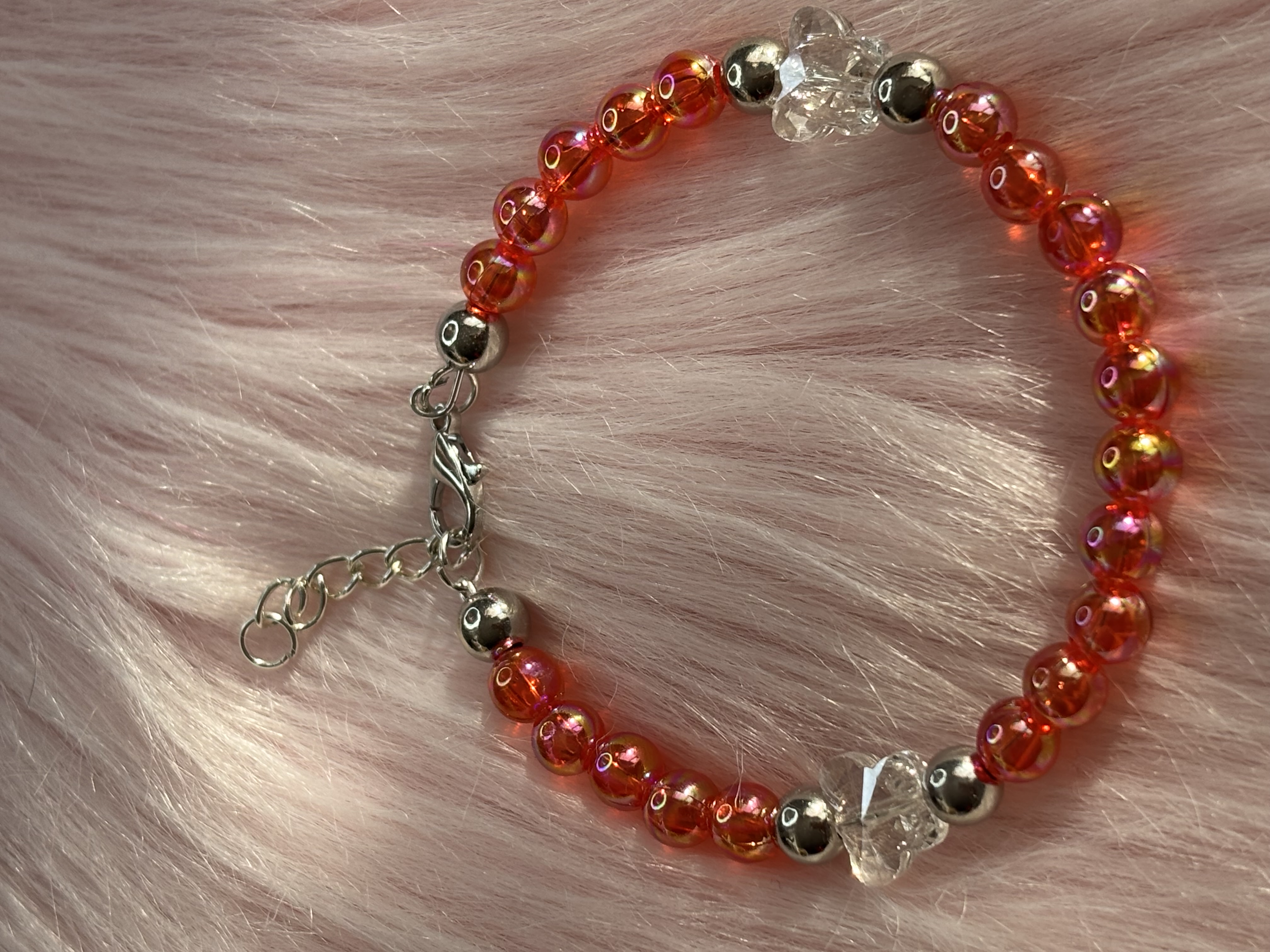 Memory wired butterfly bracelet