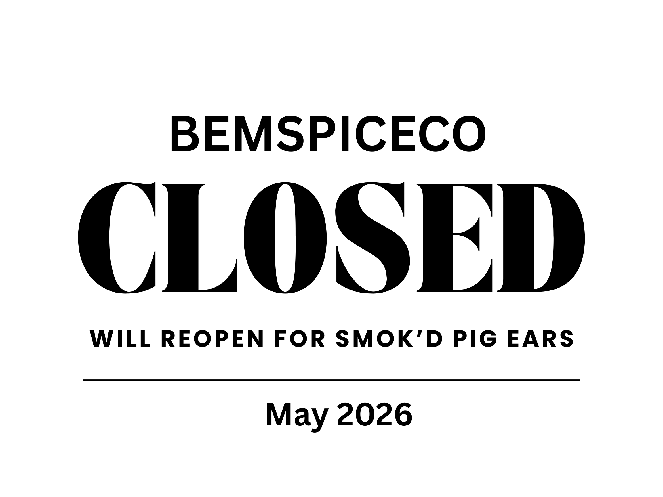 closing of Pig Ears
