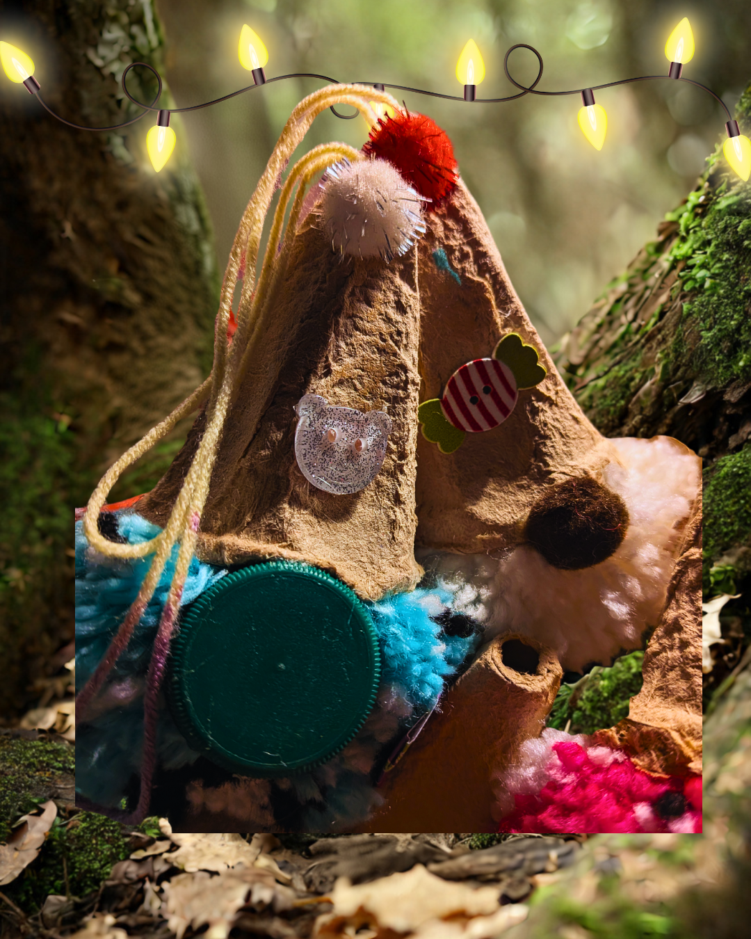 Egg Box Gonk Baubles set