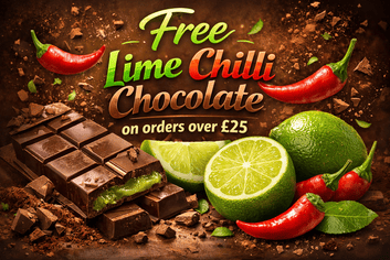 Free lime chilli chocolate on orders over &pound;25