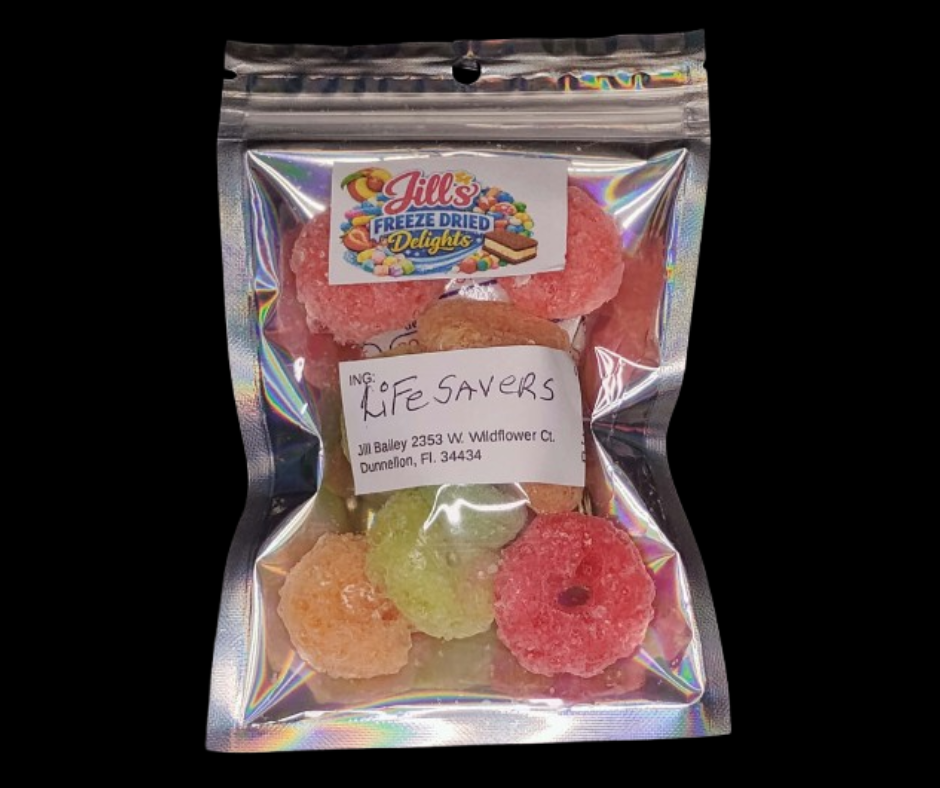 Freeze Dried Life Savers