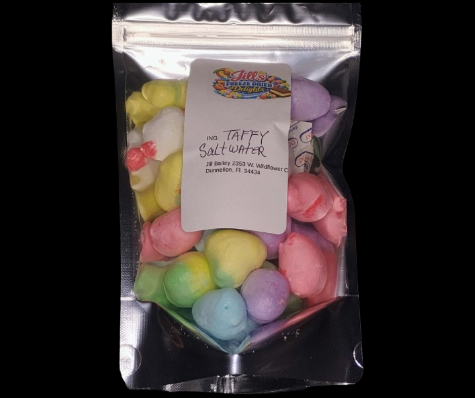 Jill's Freeze Dried Delights- Salt Water Taffy