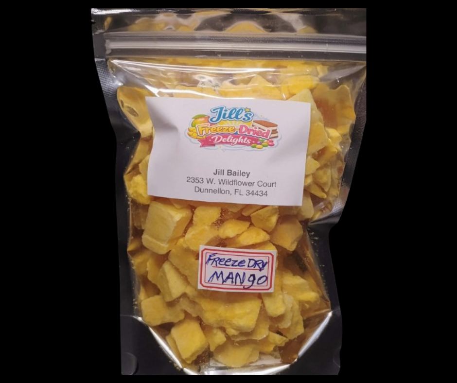 Jill's Freeze dried Delights - Mangos