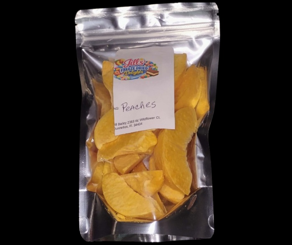 Jill's Freeze-Dried Delights - Peaches
