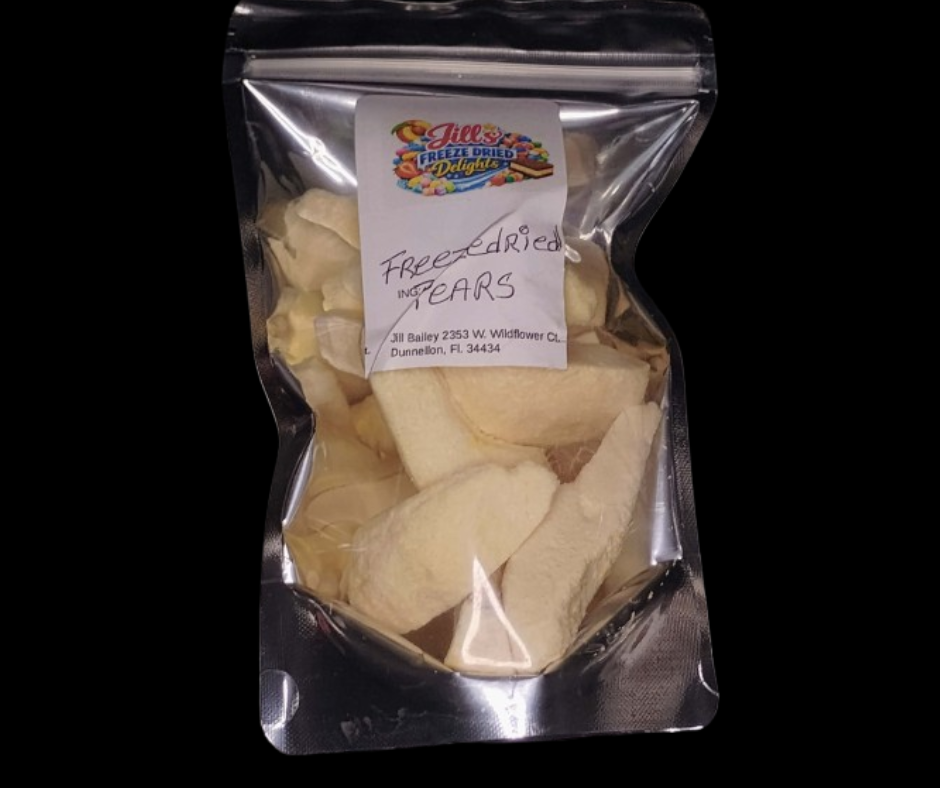 Jill's Freeze Dried Delights- Pears