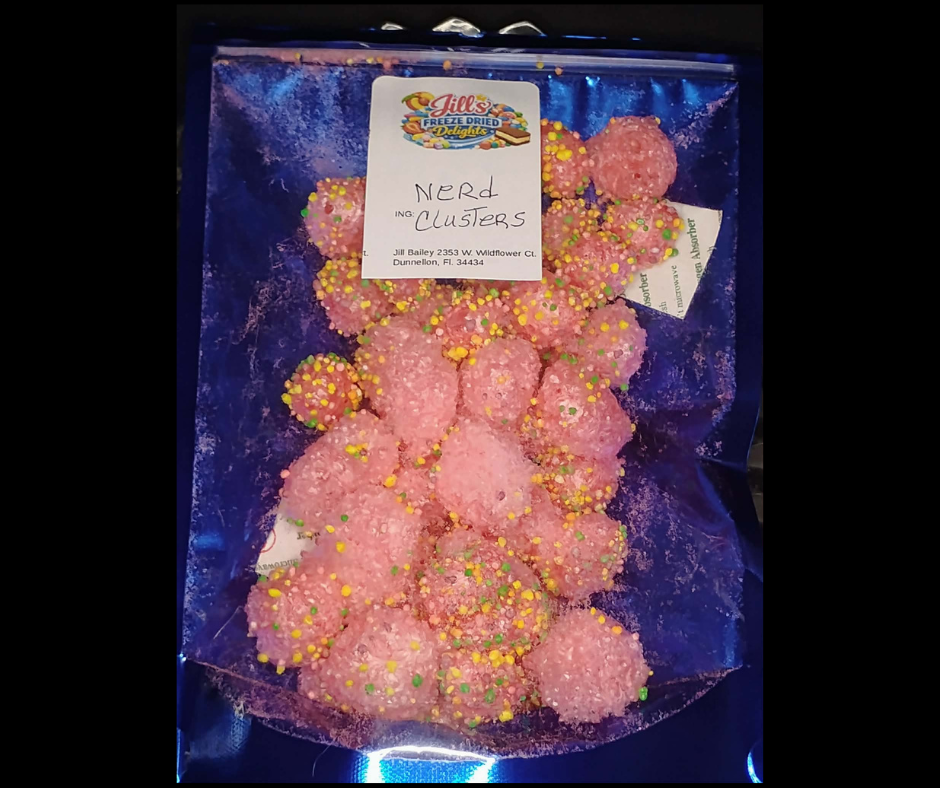 Jill's Freeze Dried Delights- Nerd Clusters