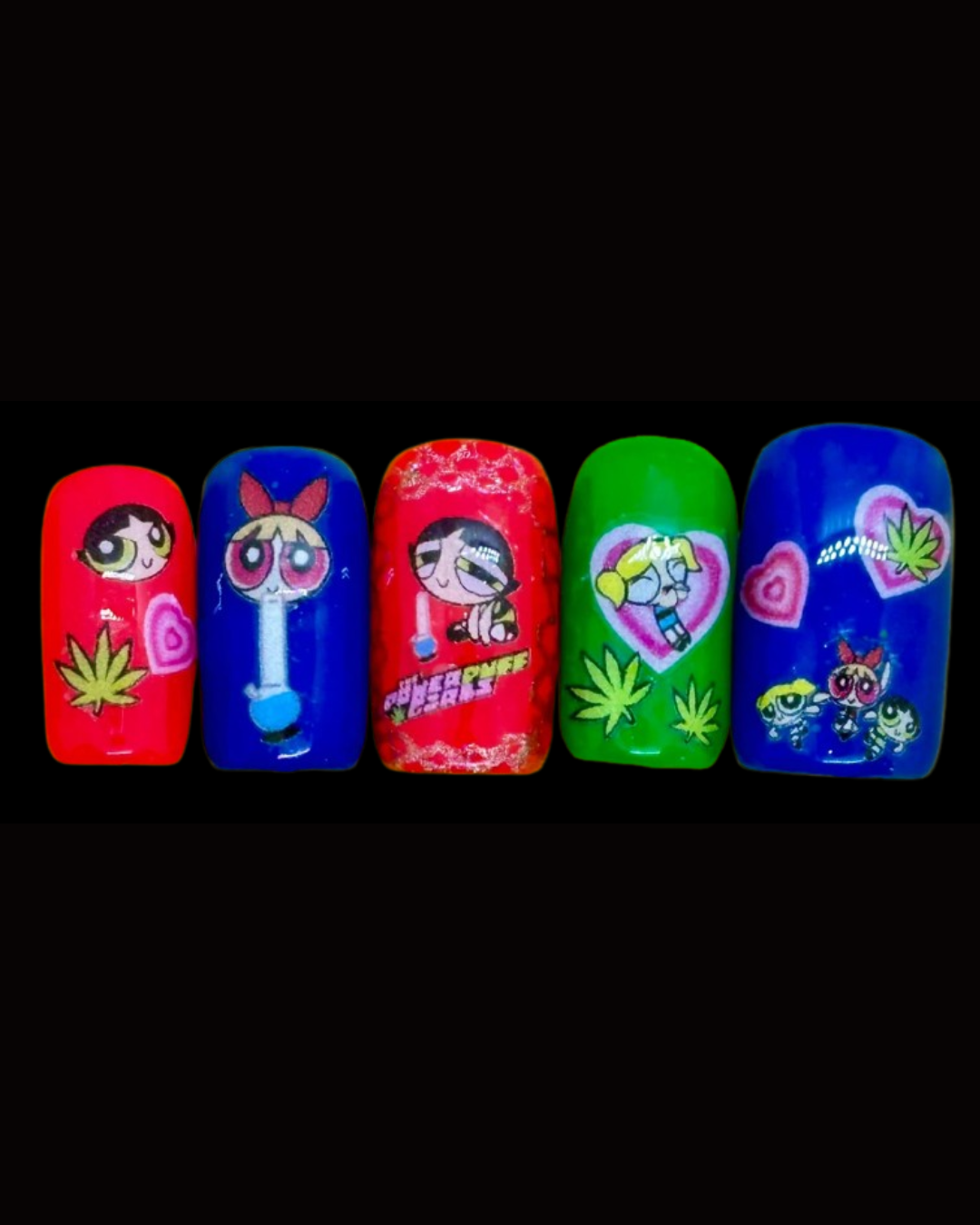 Puff Squad - Set of 10 Nails