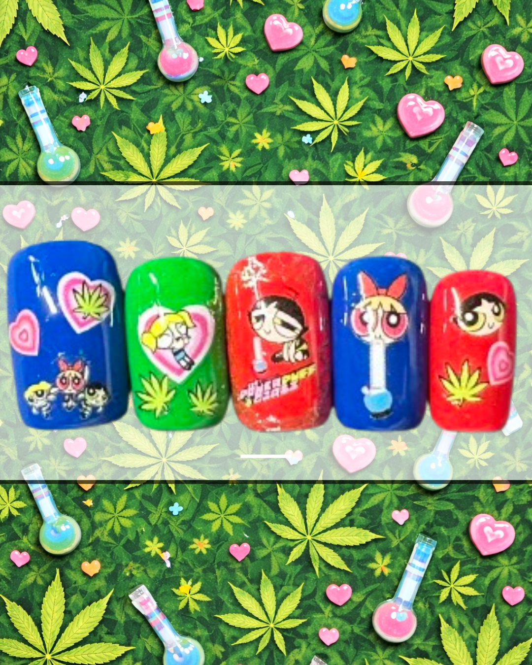 Puff Squad - Set of 10 Nails