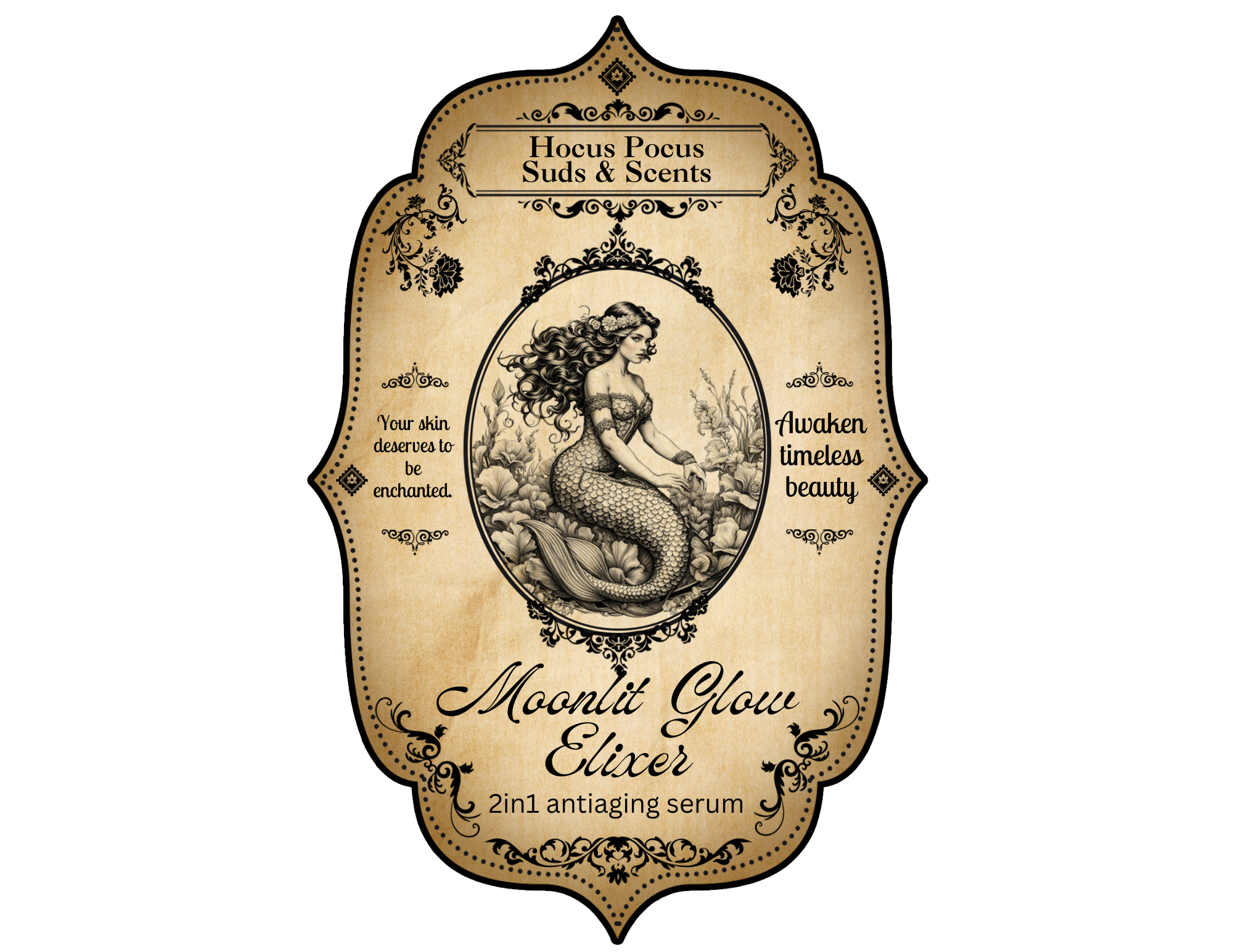 Moonlit Glow Elixir- 2-in-1 anti aging serum