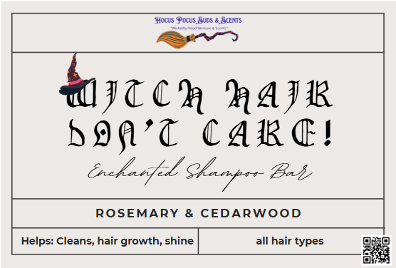 "Witch Hair Don't Care" Shampoo Bar