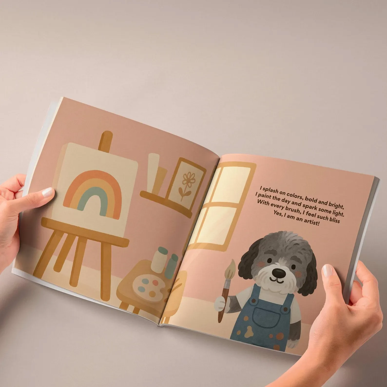 Custom Pet Jobs Book for Kids – Personalized Bedtime Story, Dog or Cat as Hero - Gift Idea for Godso