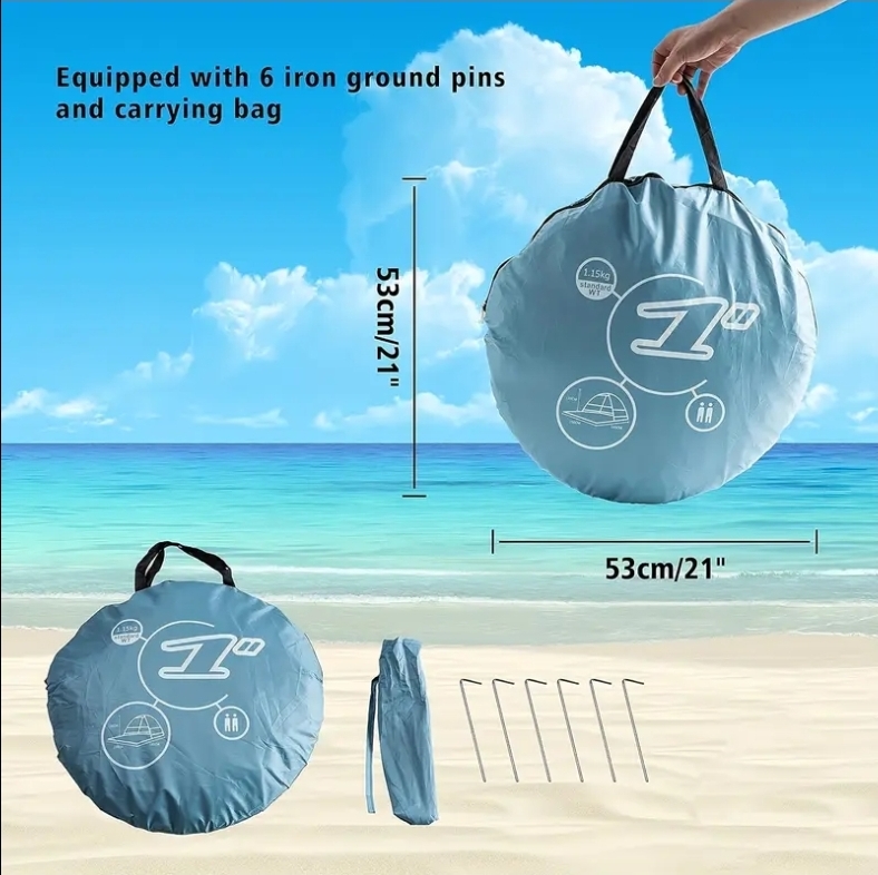 Tent that puts itself up!