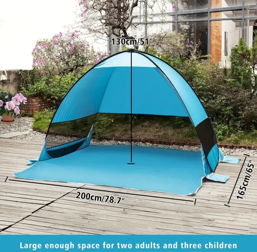 Tent that puts itself up!