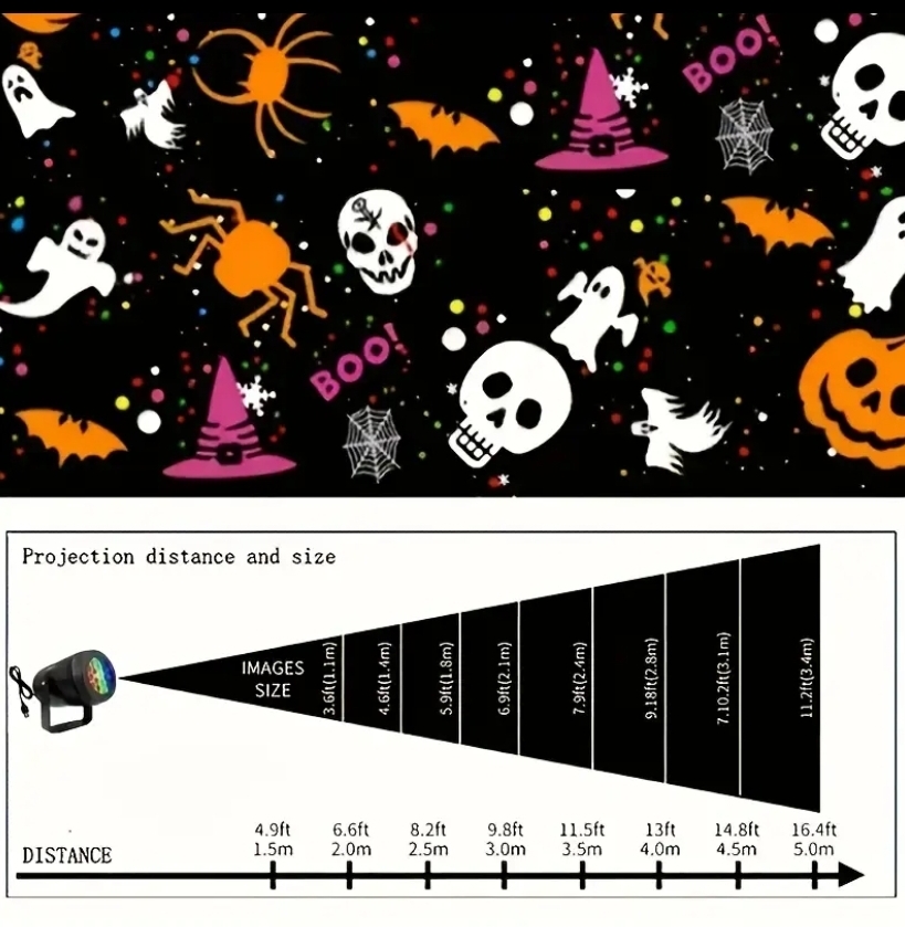 LED Projecter (Halloween)