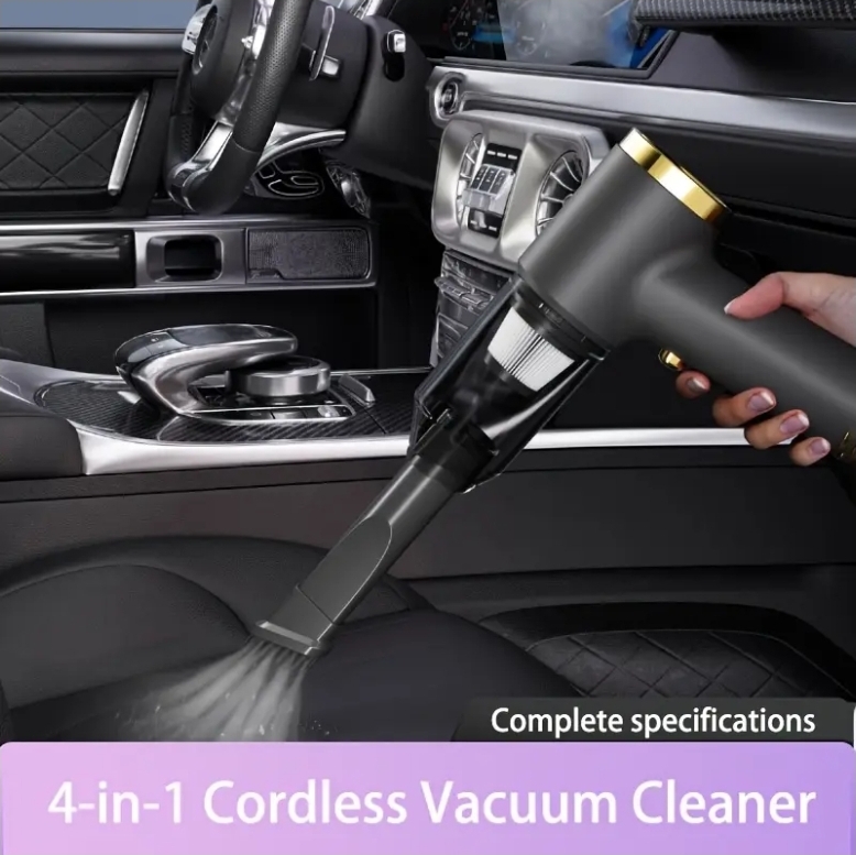 4 in 1 Cordless Handheld Vacuum (USB Rechargeable)