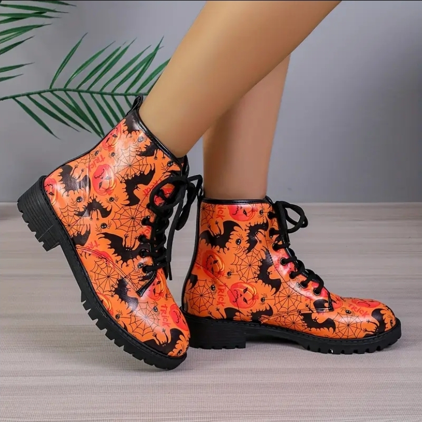 Womens Halloween Platform Boots