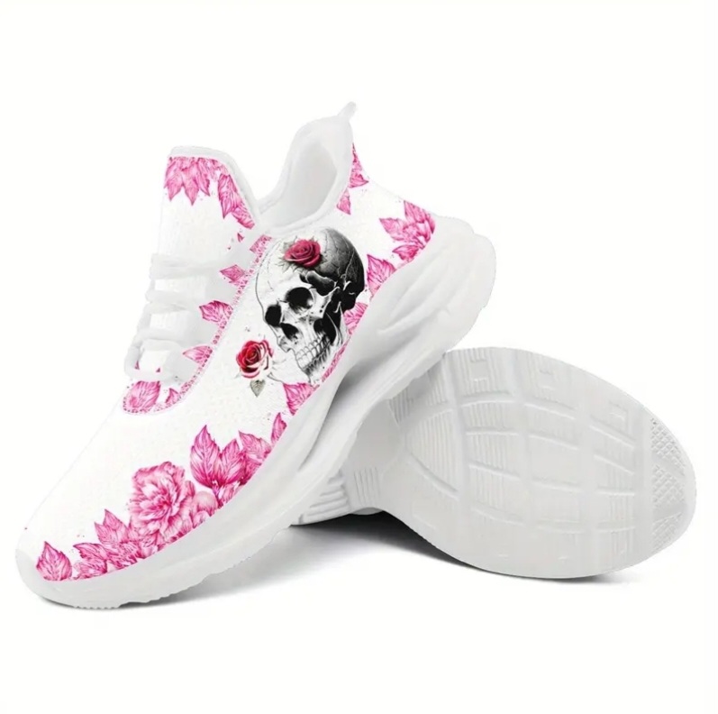 Womens Skull Halloween Shoes