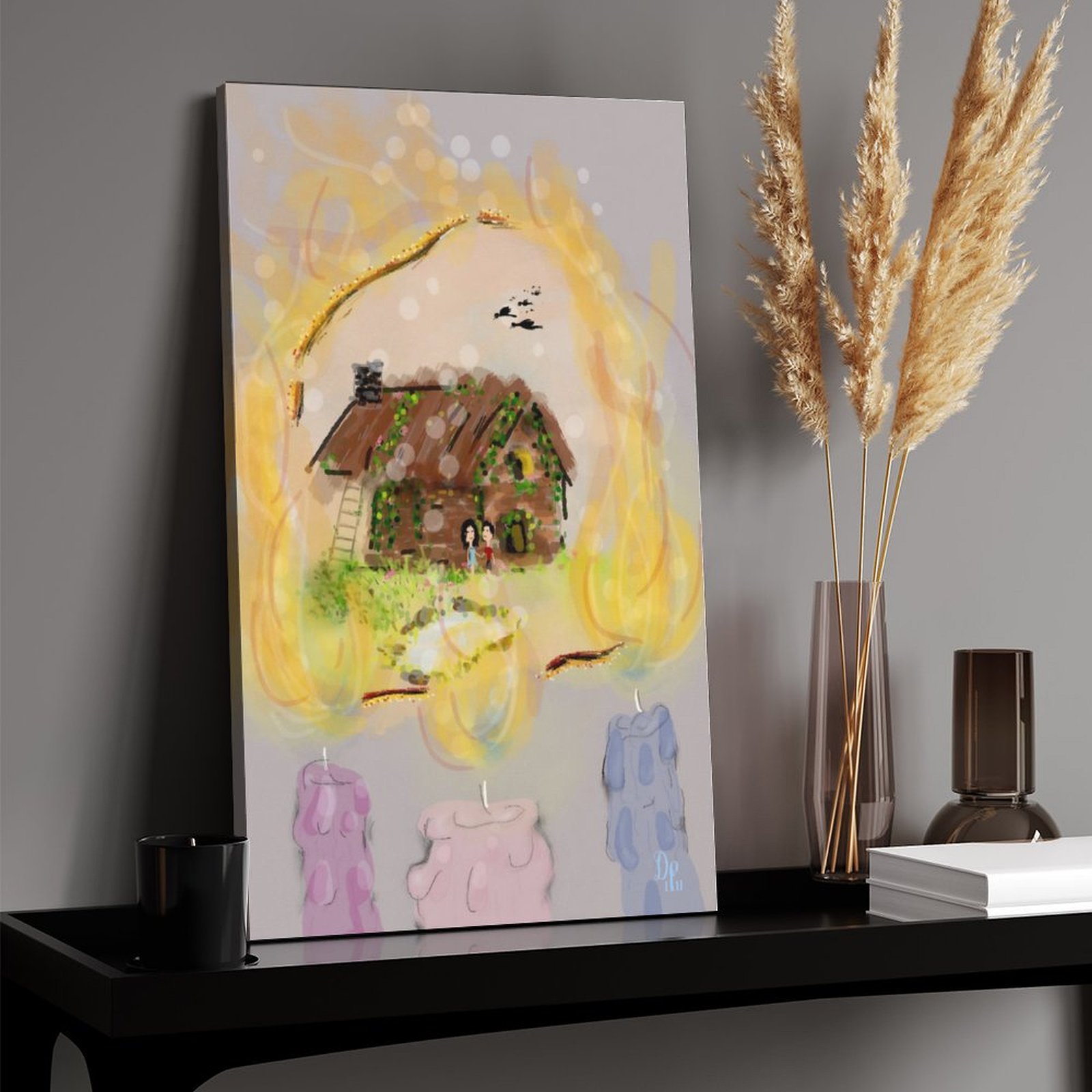 Manifestation Canvas Print 17"x11"