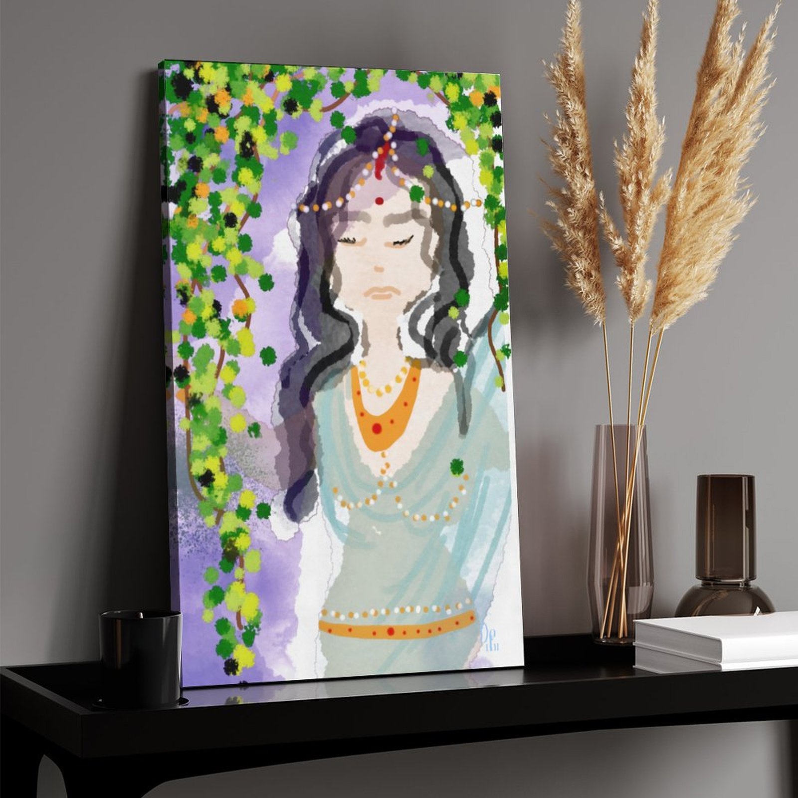 Goddess Canvas Print 17"x 11"