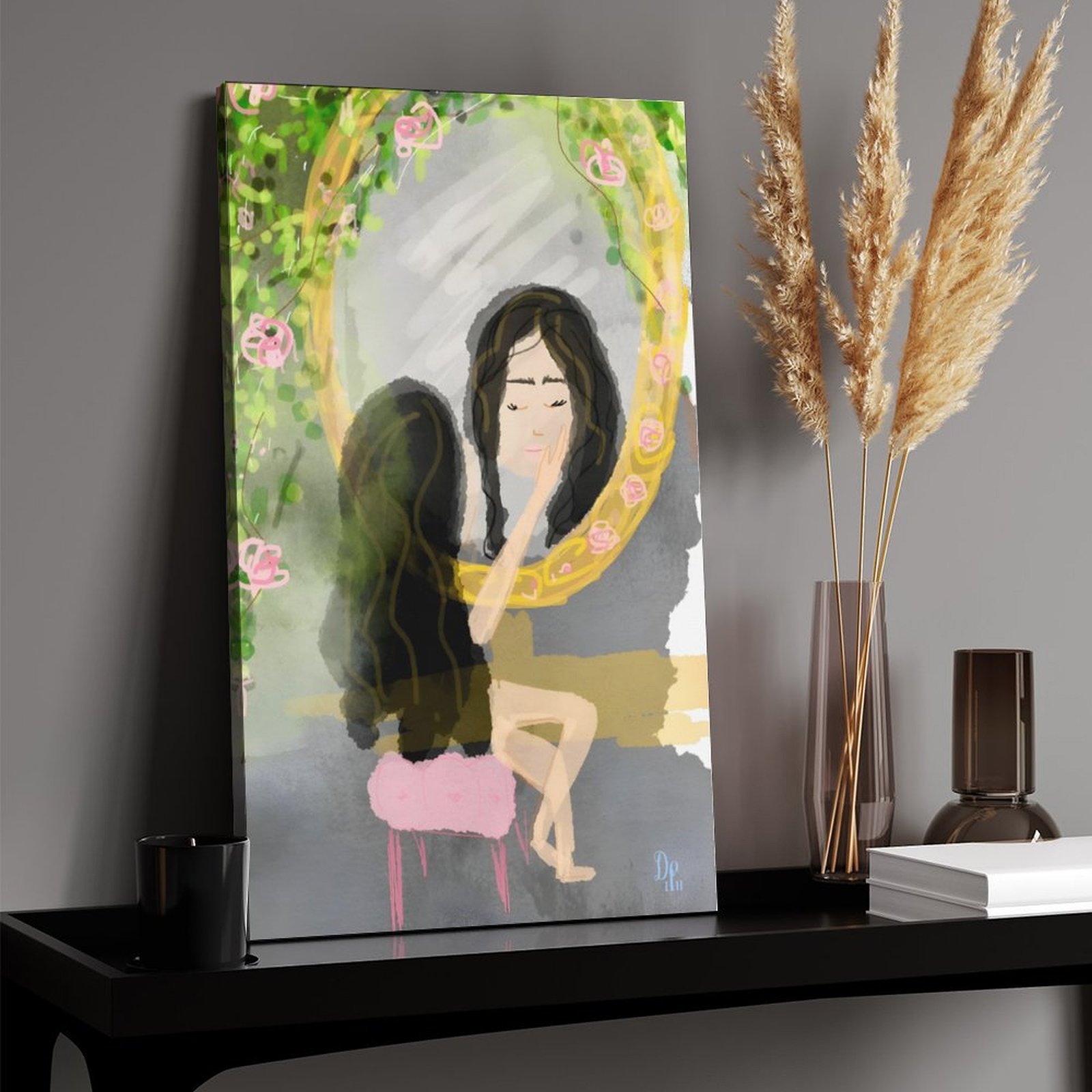 Self Love Canvas Print 17"x11"