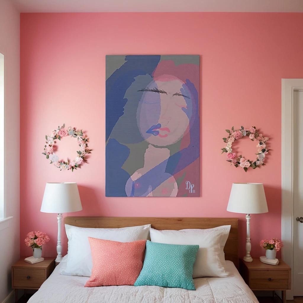 Telepathy Canvas Print 17"x11"