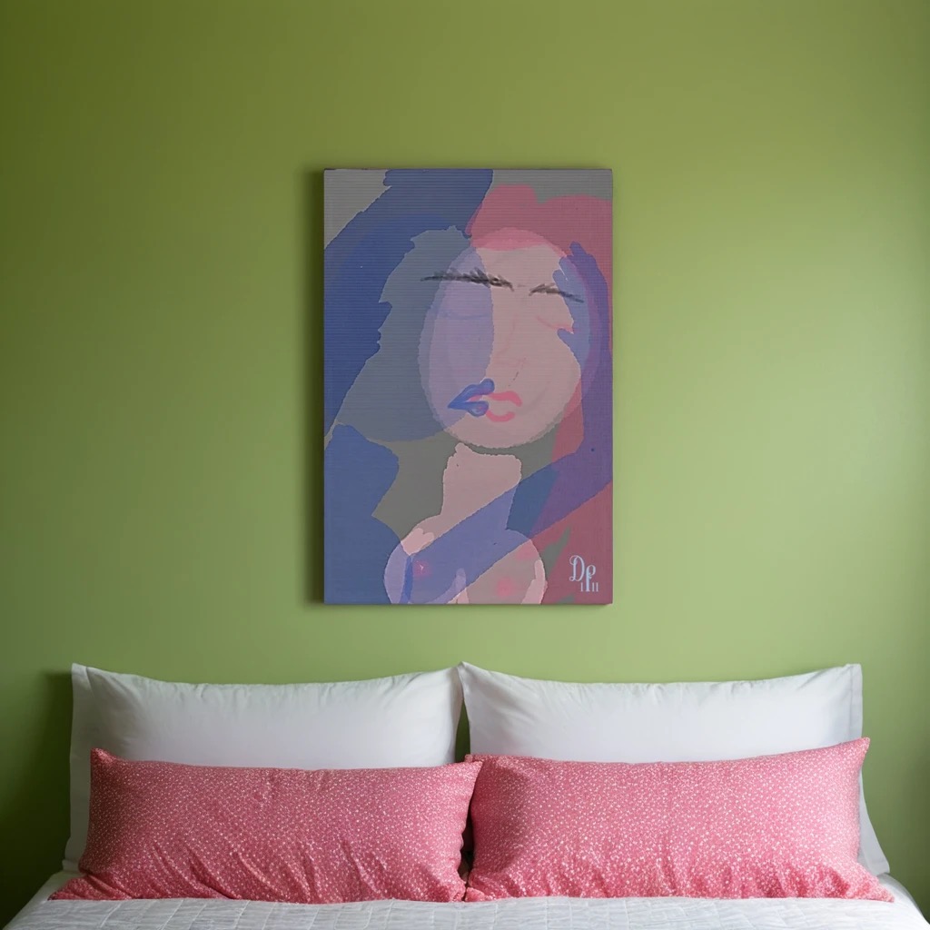 Telepathy Canvas Print 17"x11"