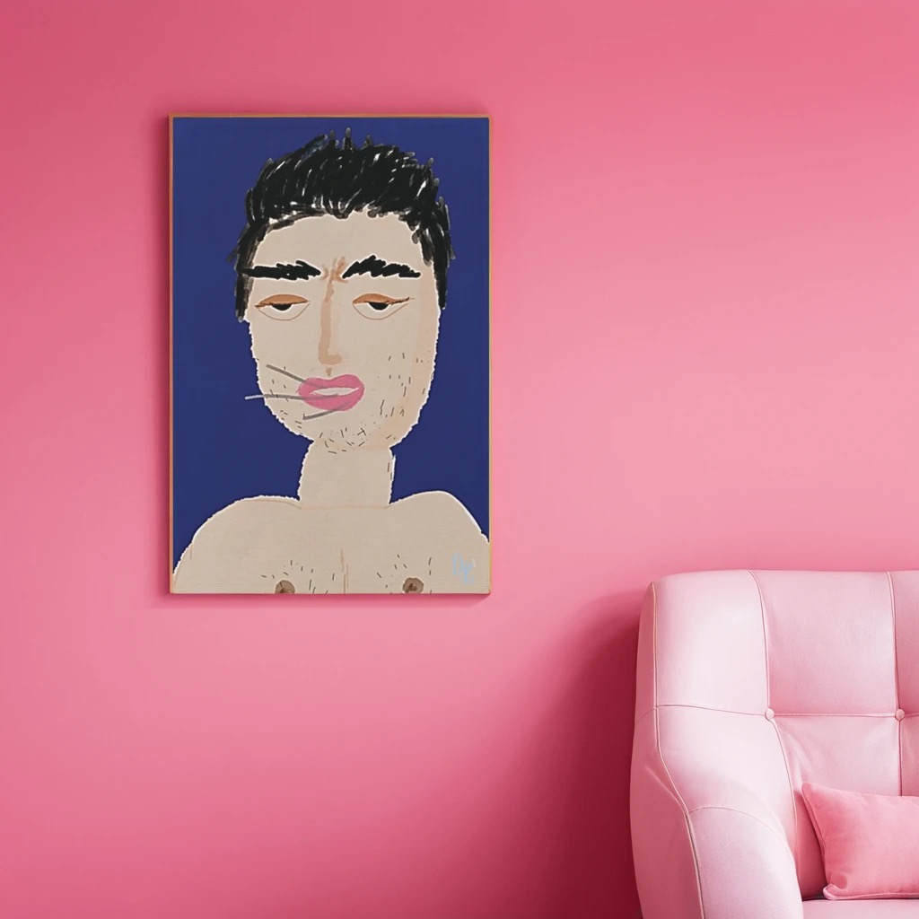 Sigh Canvas Print 17"x11"