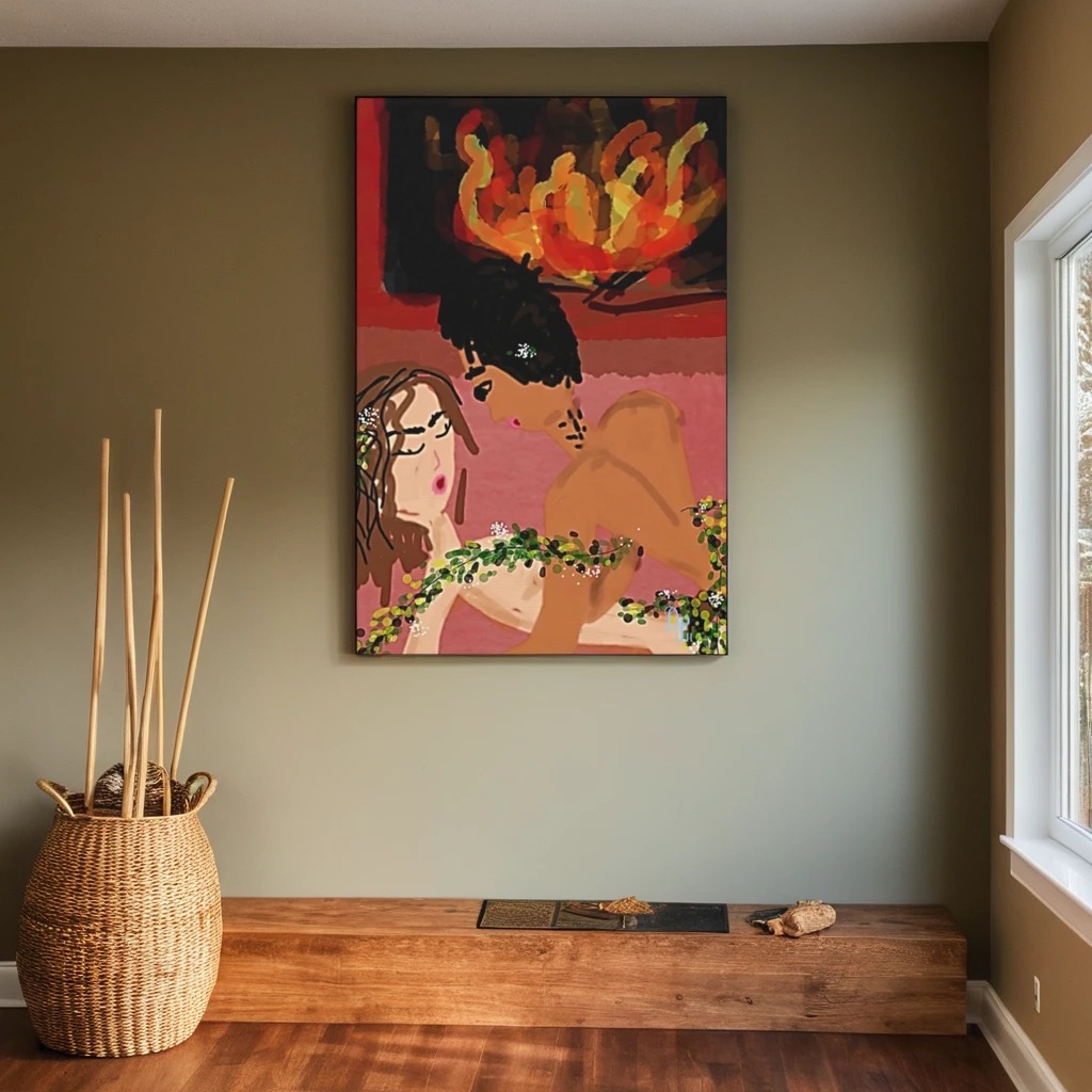 Sacred Union Canvas Print 17"x11"