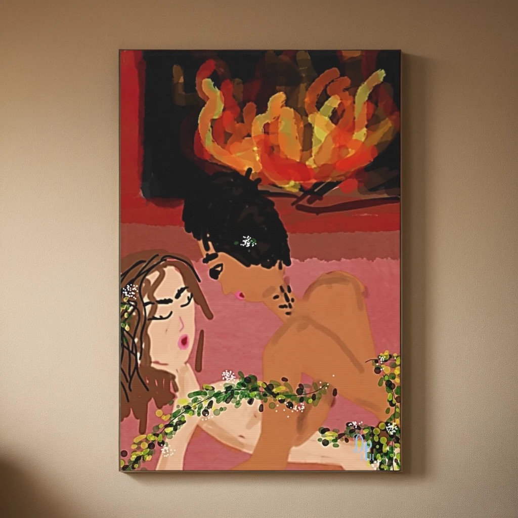 Sacred Union Canvas Print 17"x11"