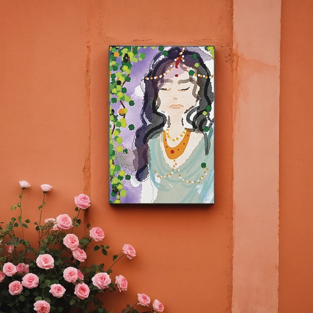 Goddess Canvas Print 17"x 11"