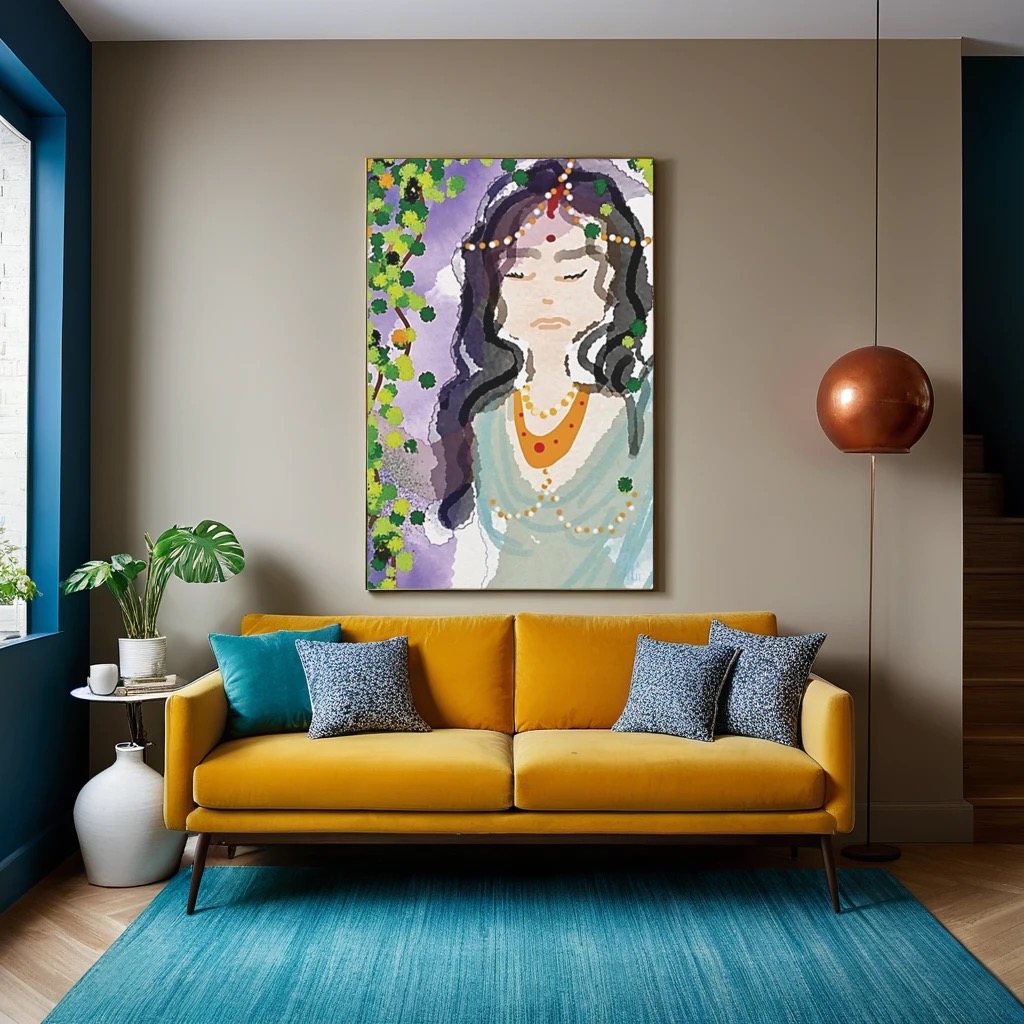 Goddess Canvas Print 17"x 11"