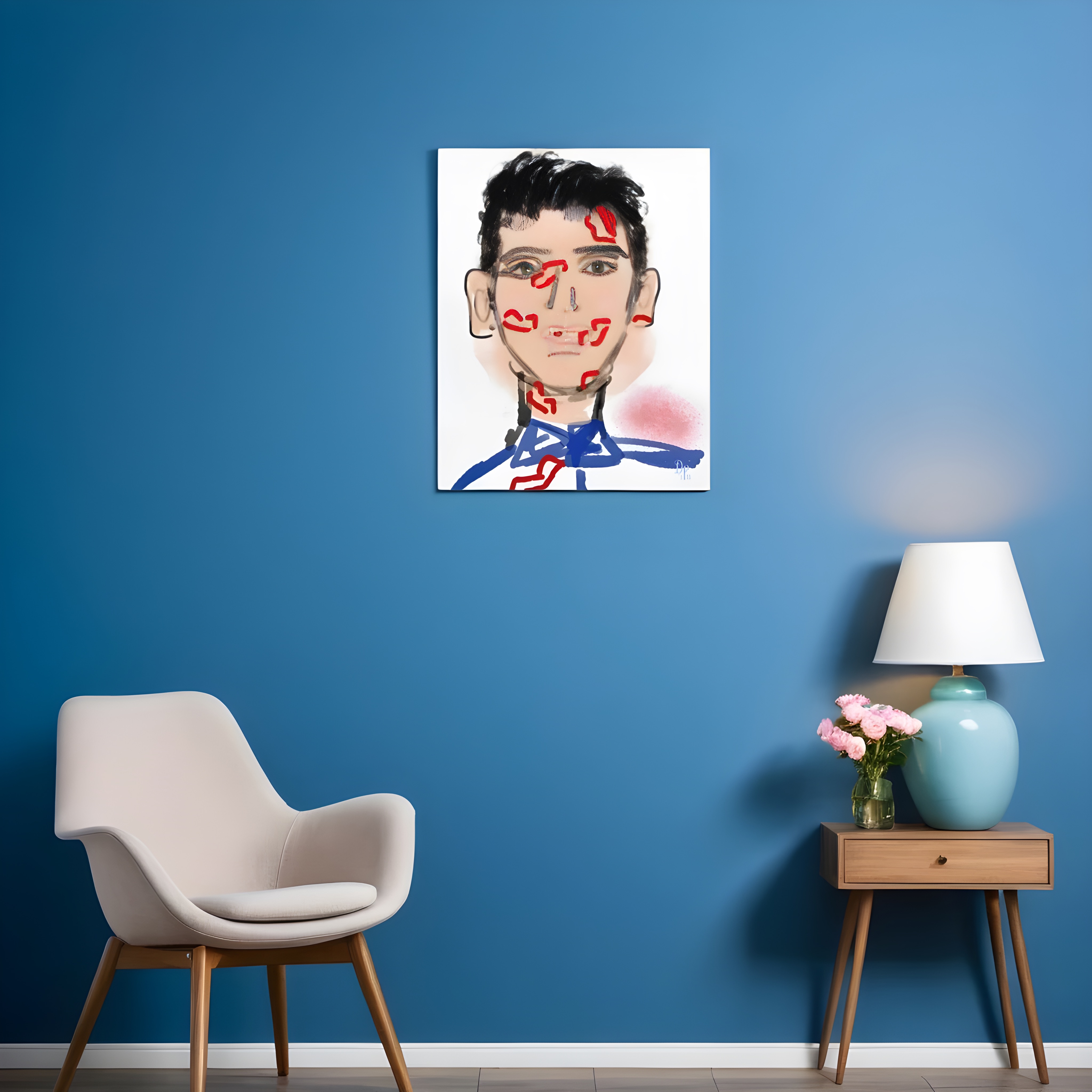 Kisses Canvas Print 10"x8"