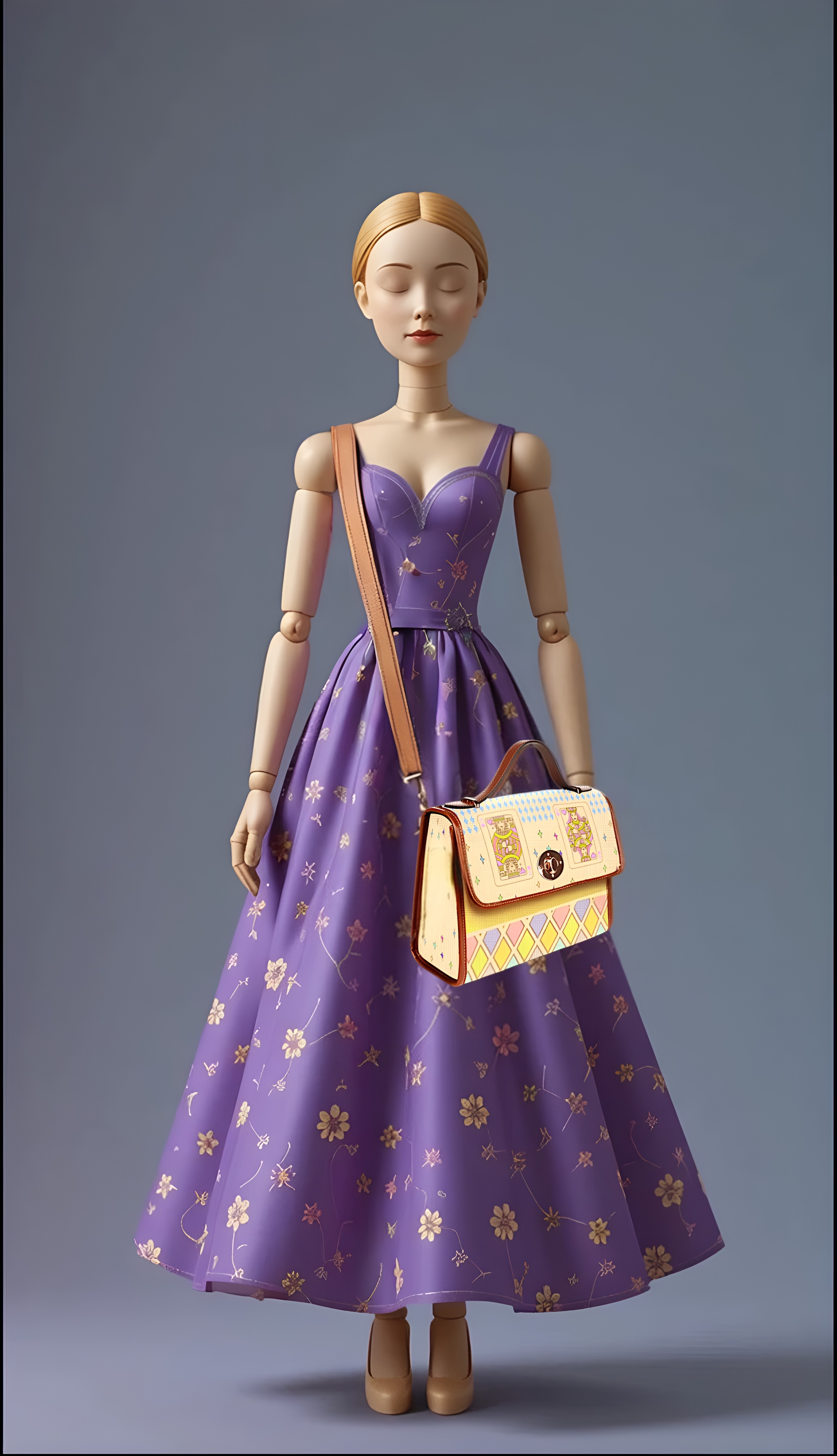 DP11:11 Playing Card Bag (King & Queen of Hearts)