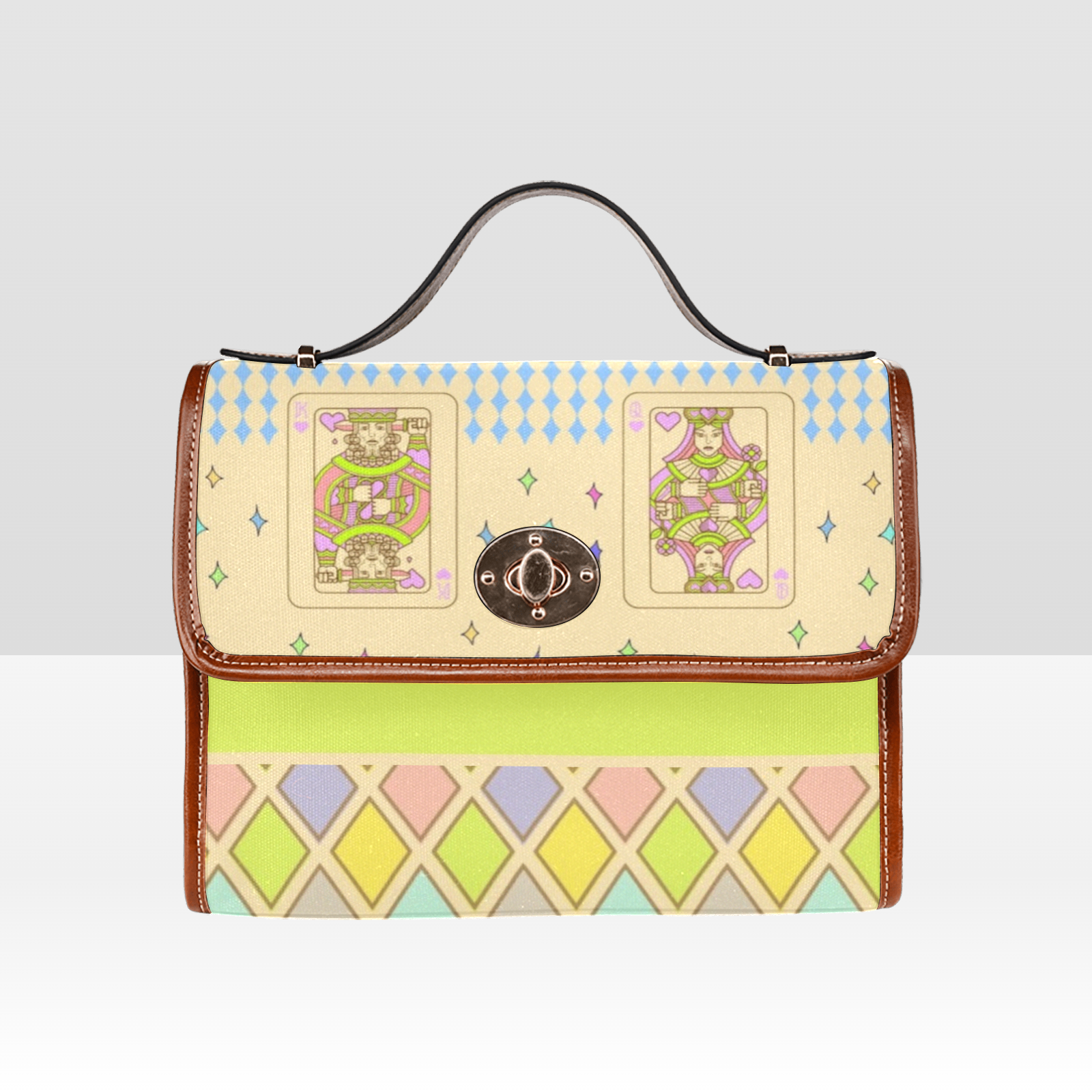 DP11:11 Playing Card Bag (King & Queen of Hearts)