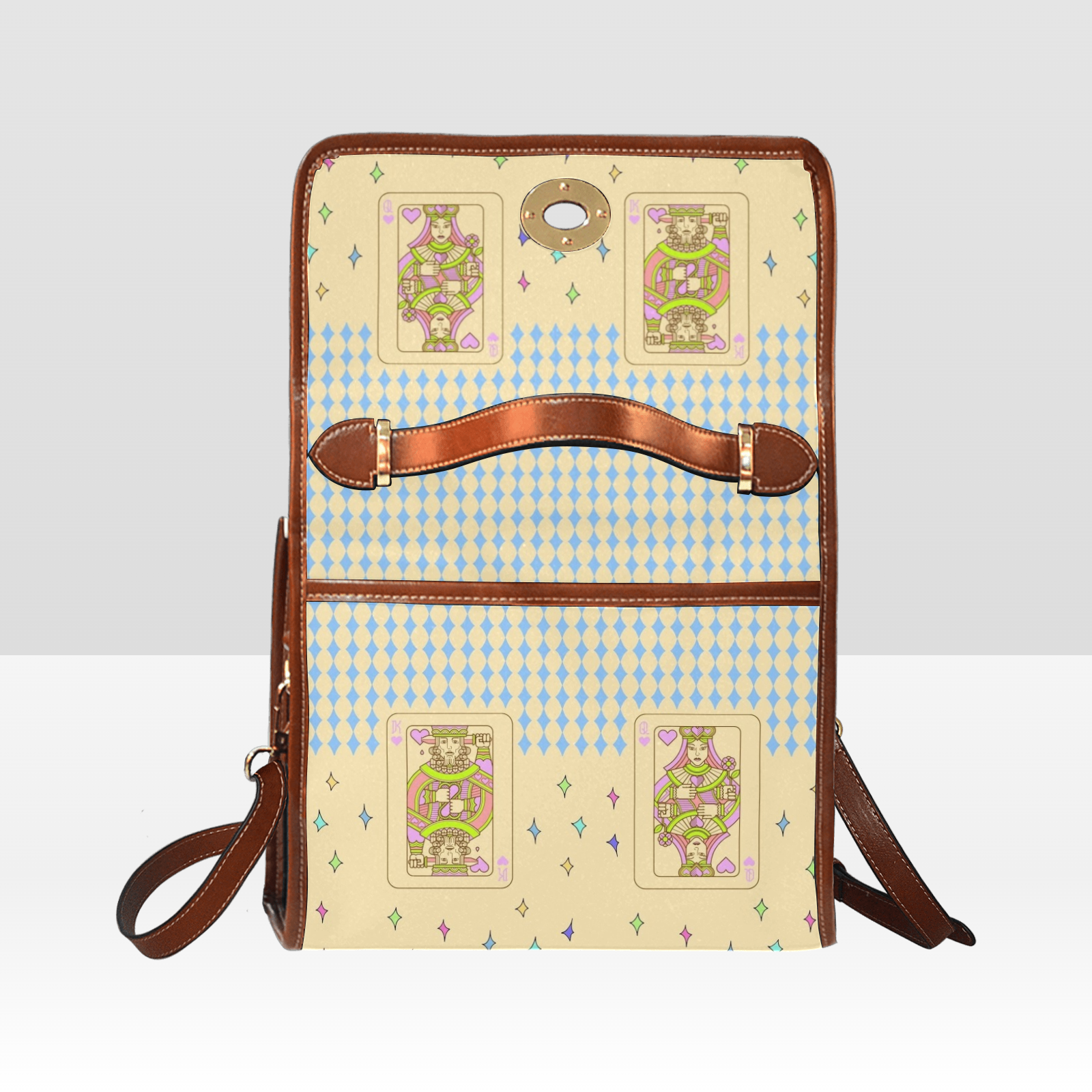 DP11:11 Playing Card Bag (King & Queen of Hearts)