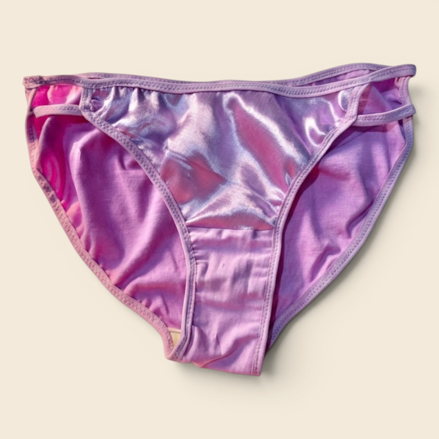 Mauve Fendi Silk Brief