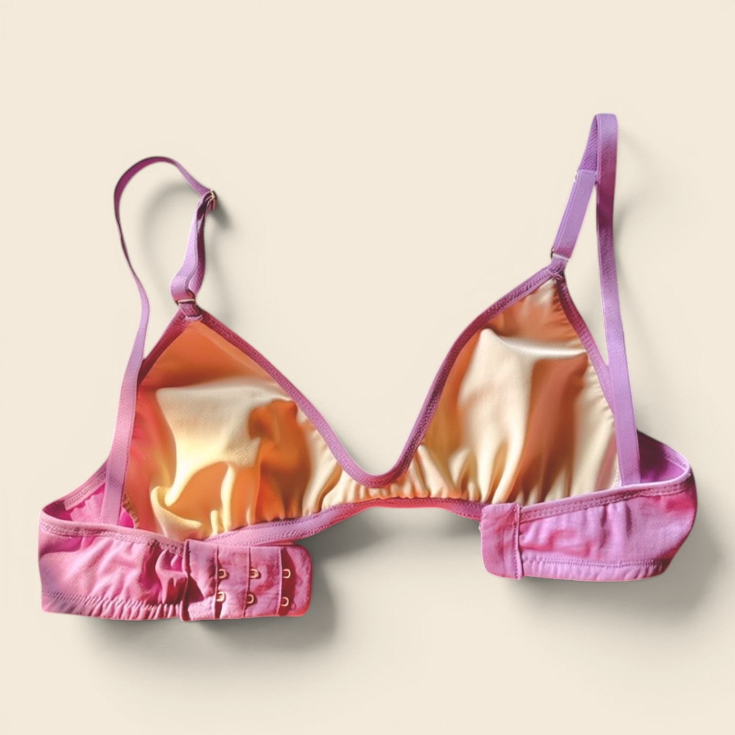 Mauve Fendi Silk Brassiere