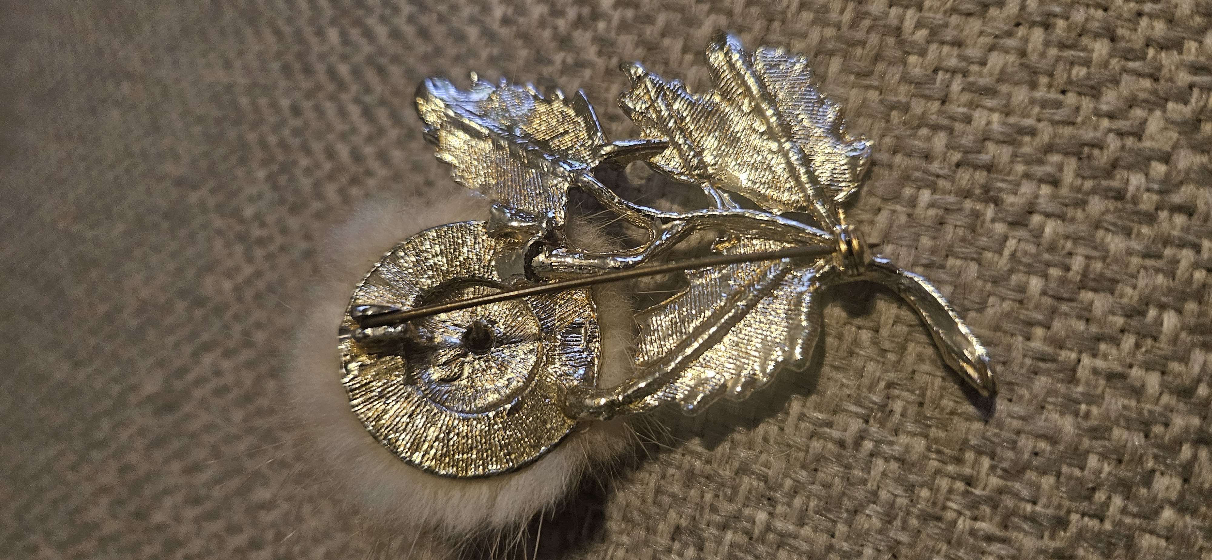 Vintage Flower Brooch