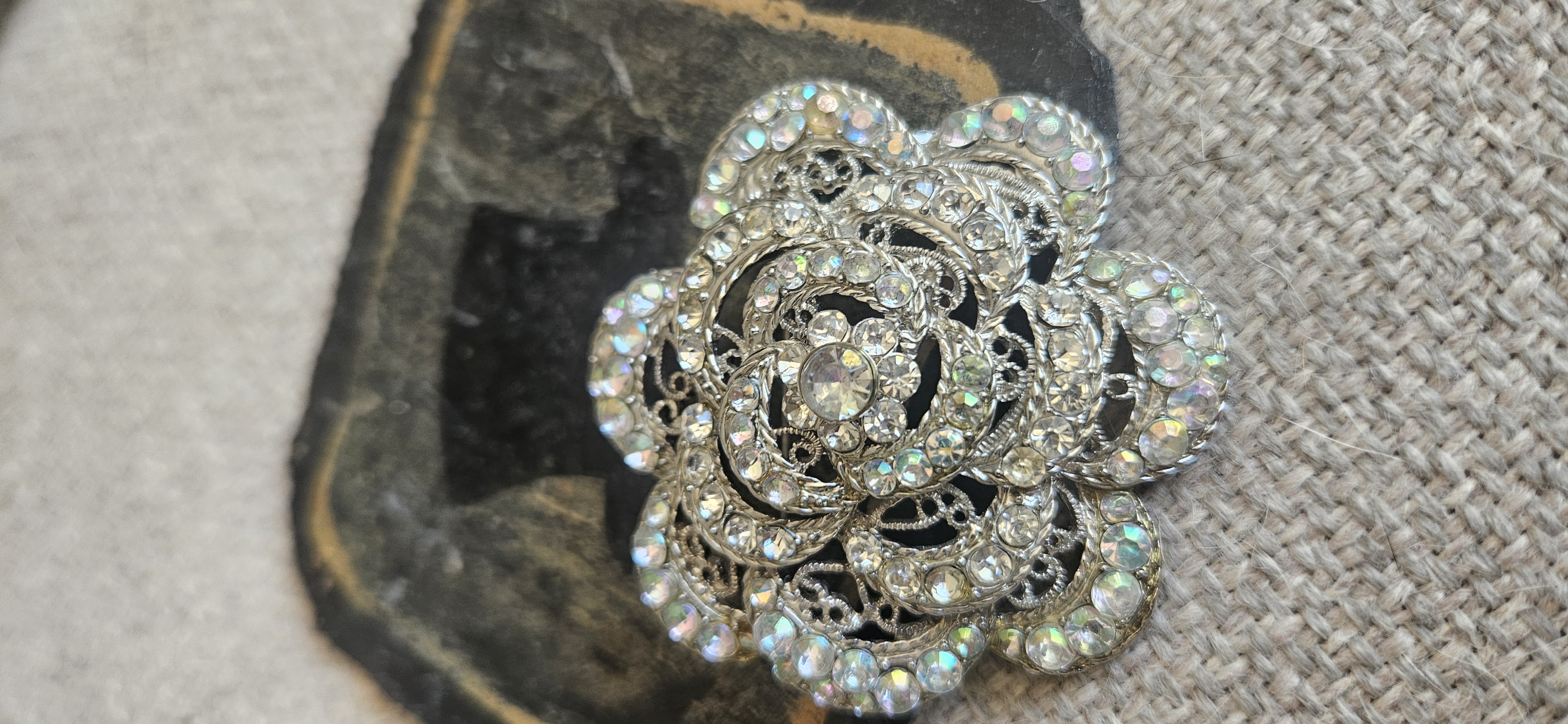 Vintage Flower Brooch