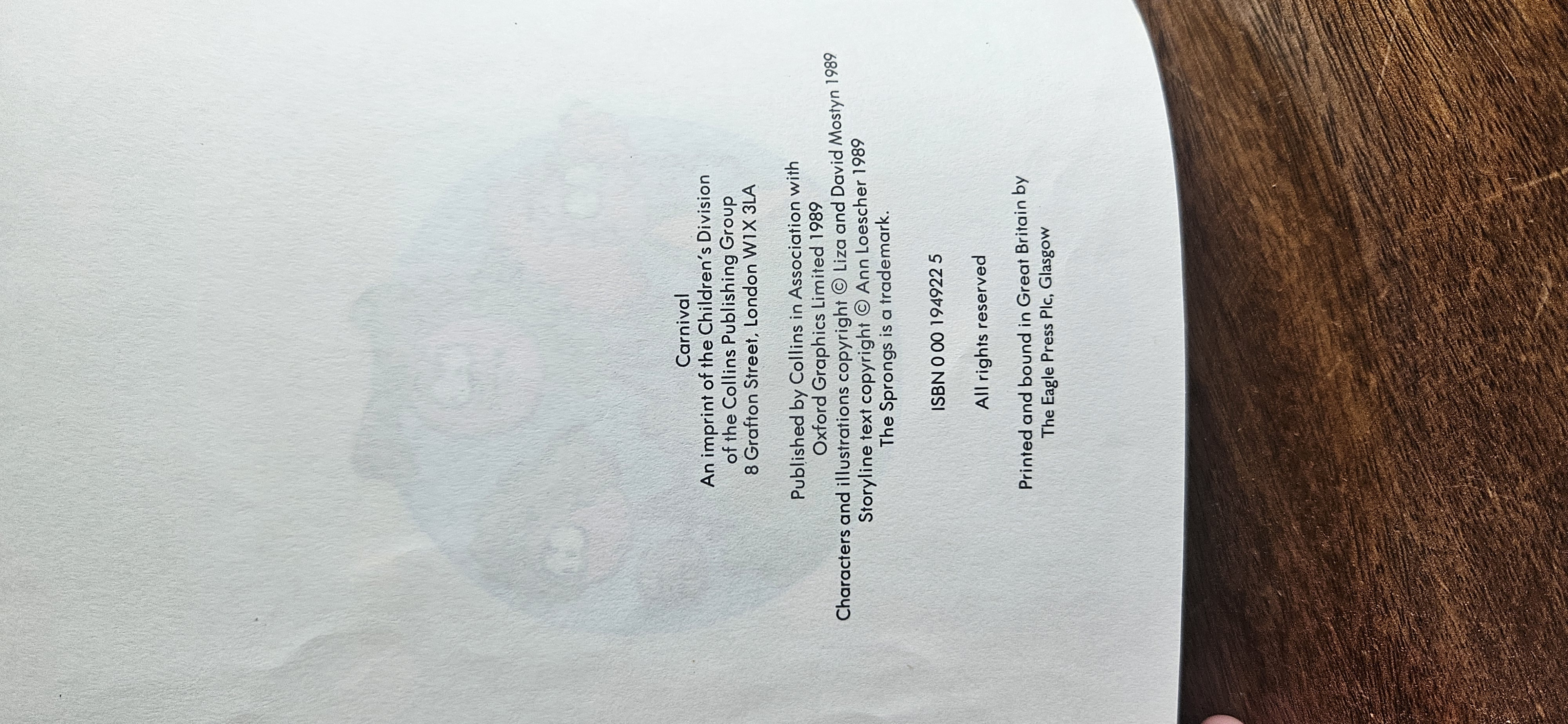 The Sprongs Tame the Wipplesnip by Ann Loescher (Hardcover, 1989)