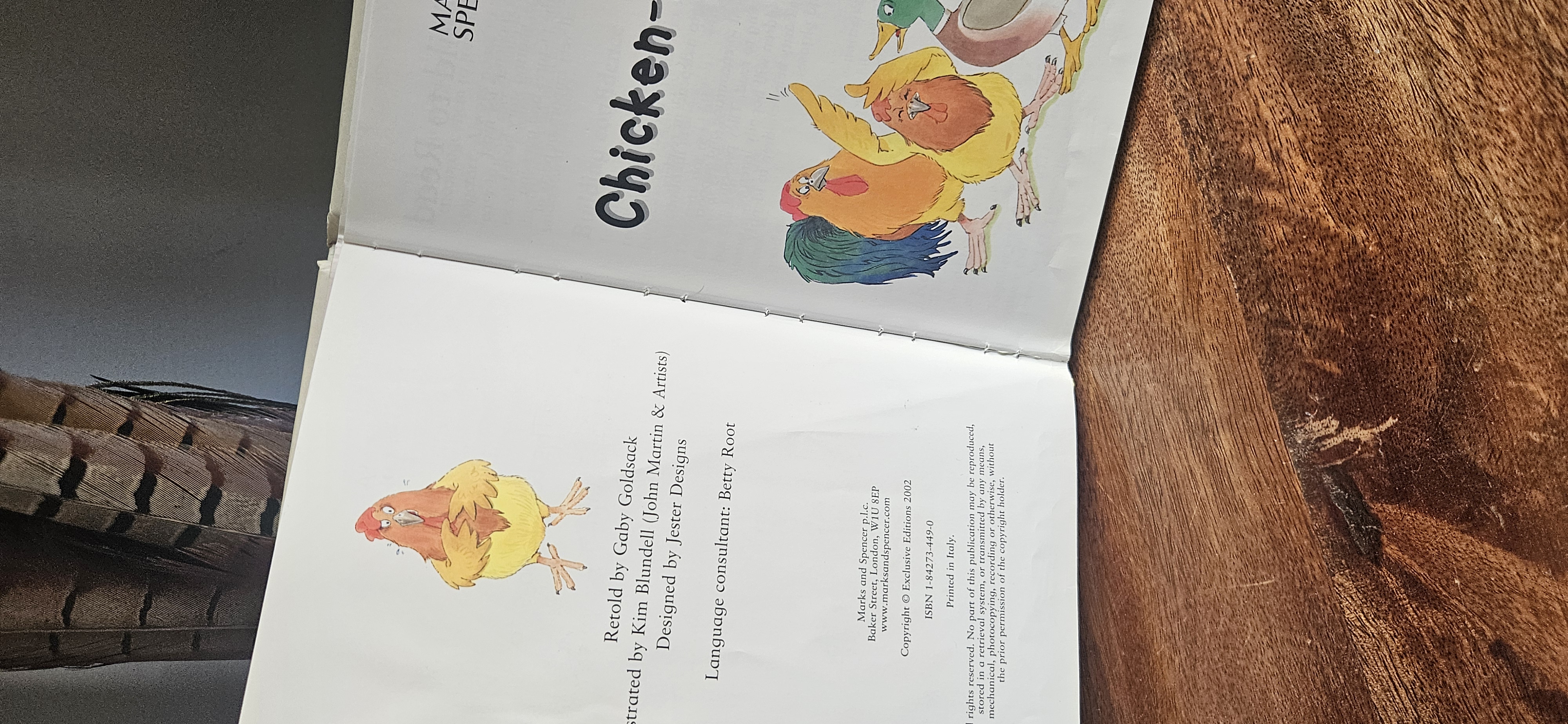 Chicken Licken First Readers By Marks And Spencer 2002