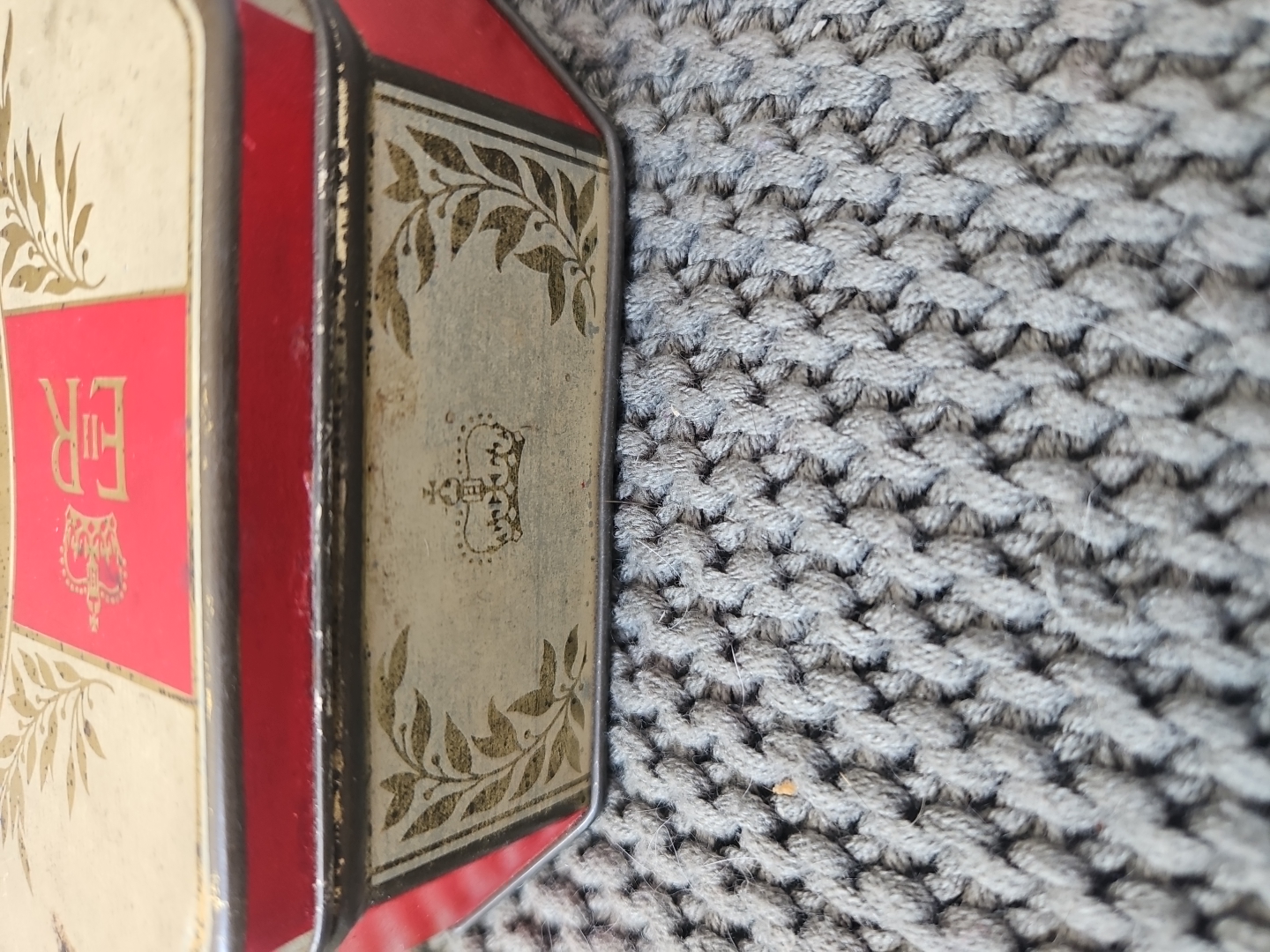 Vintage Queen Elizabeth Coronation Tin