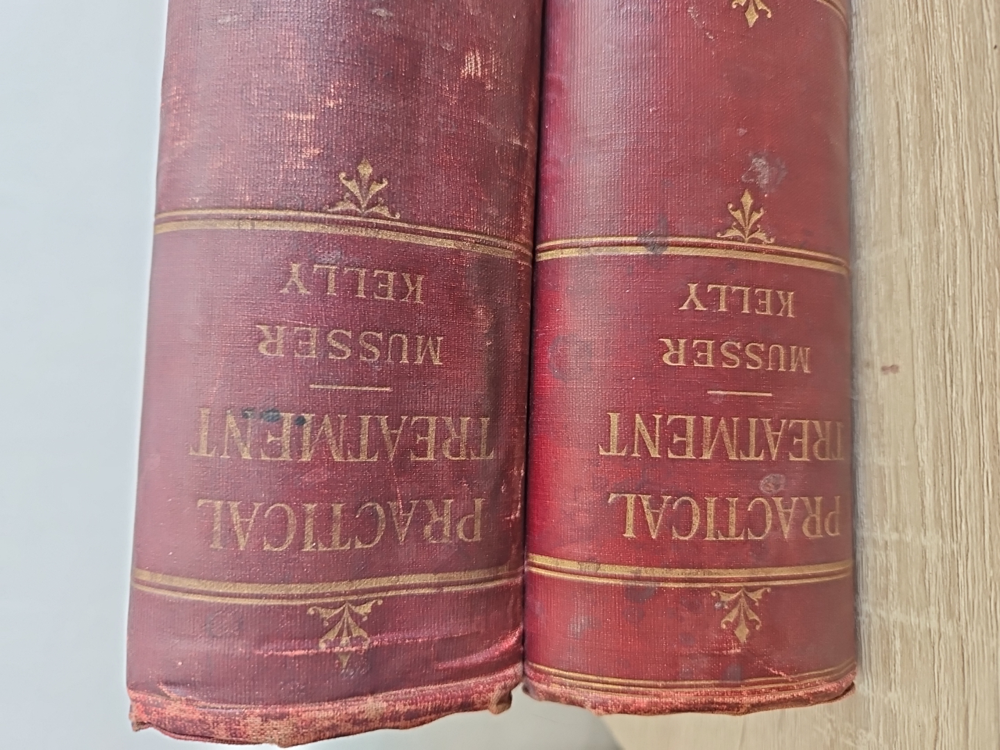 Vintage Medical books by Musser and Kelly