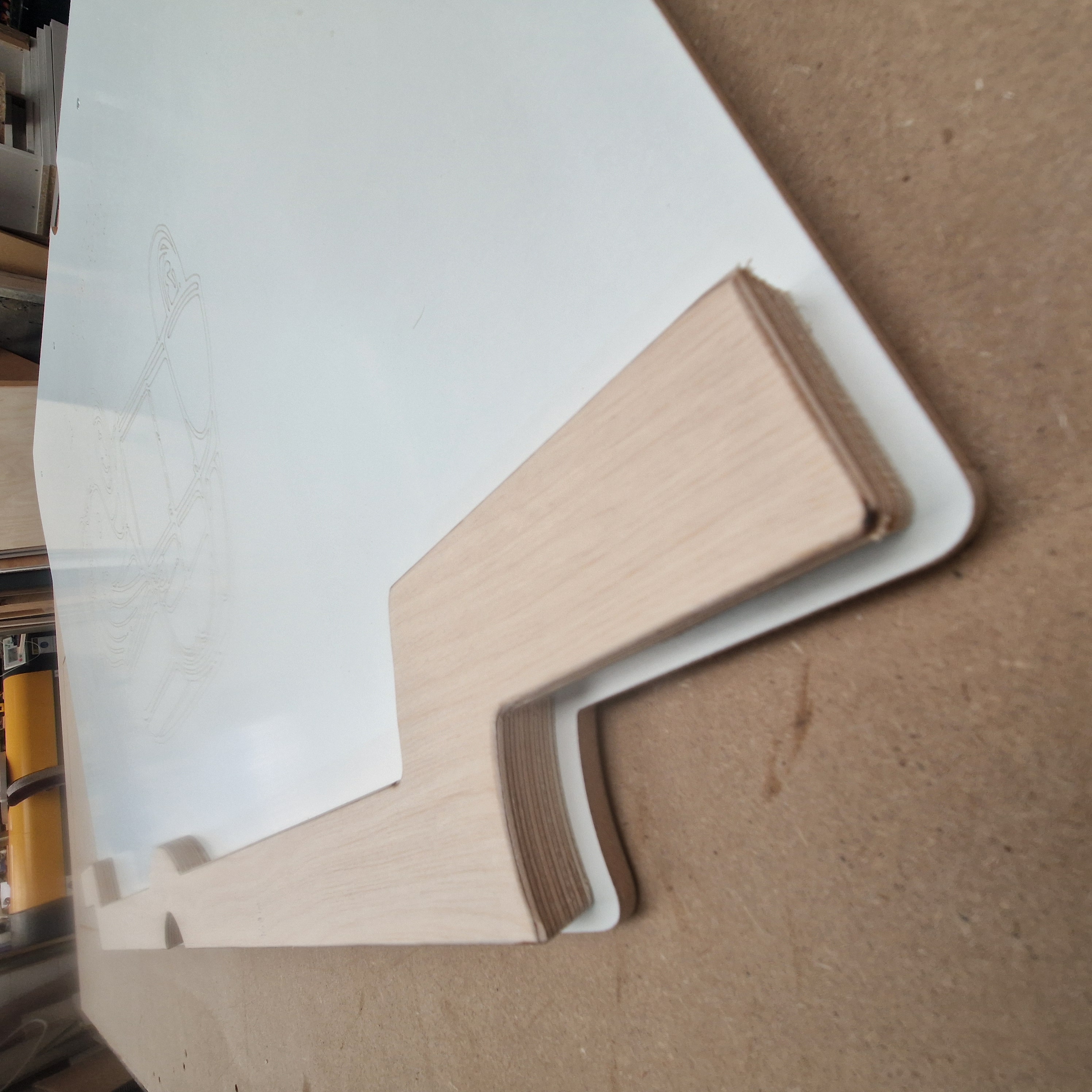 Citroen 2CV boot panel