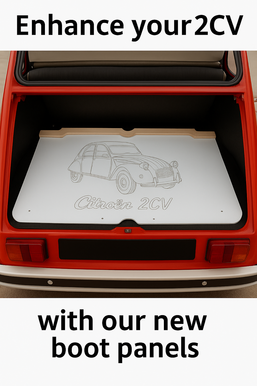 Citroen 2CV boot panel