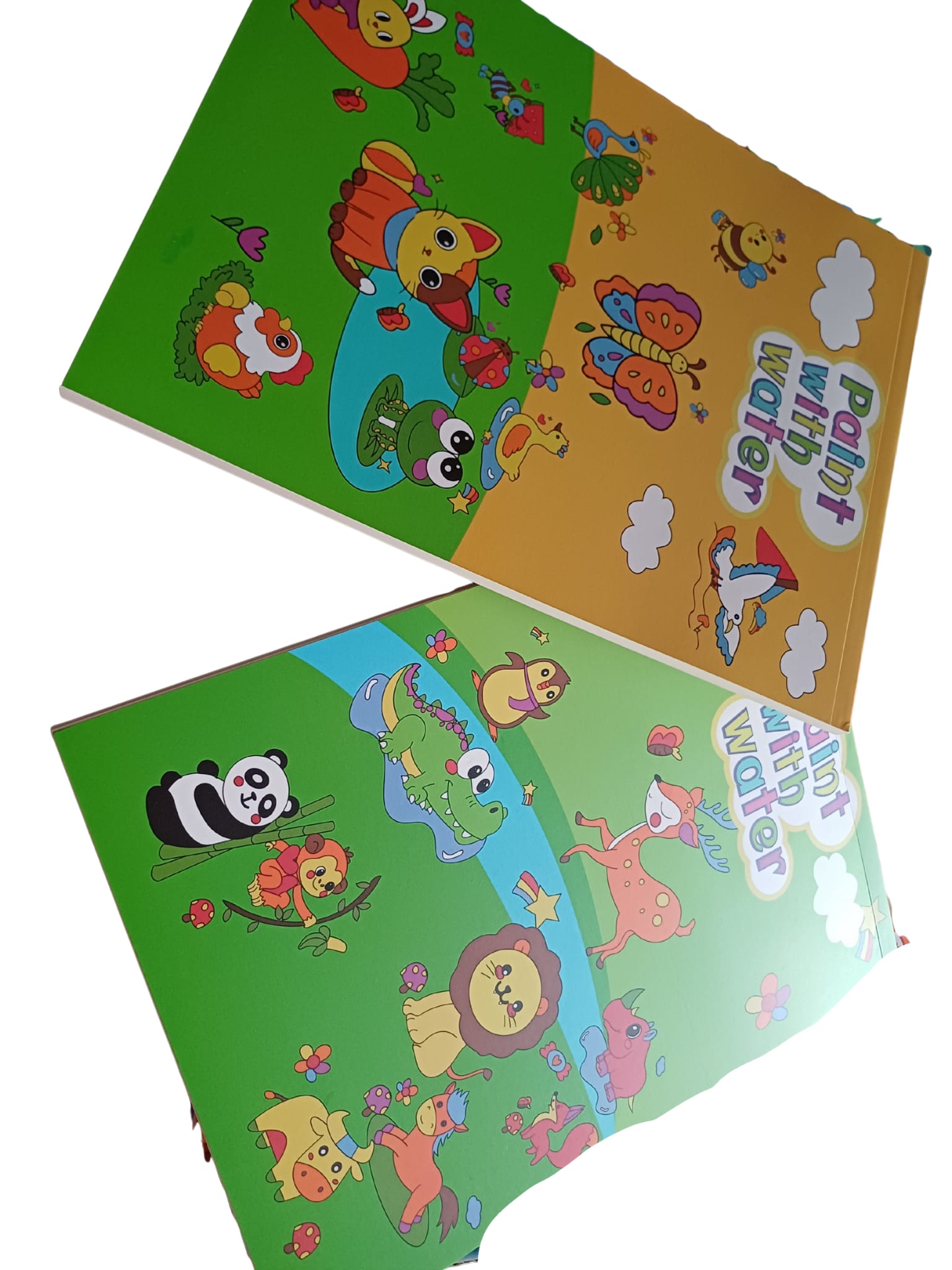 Paint with water books