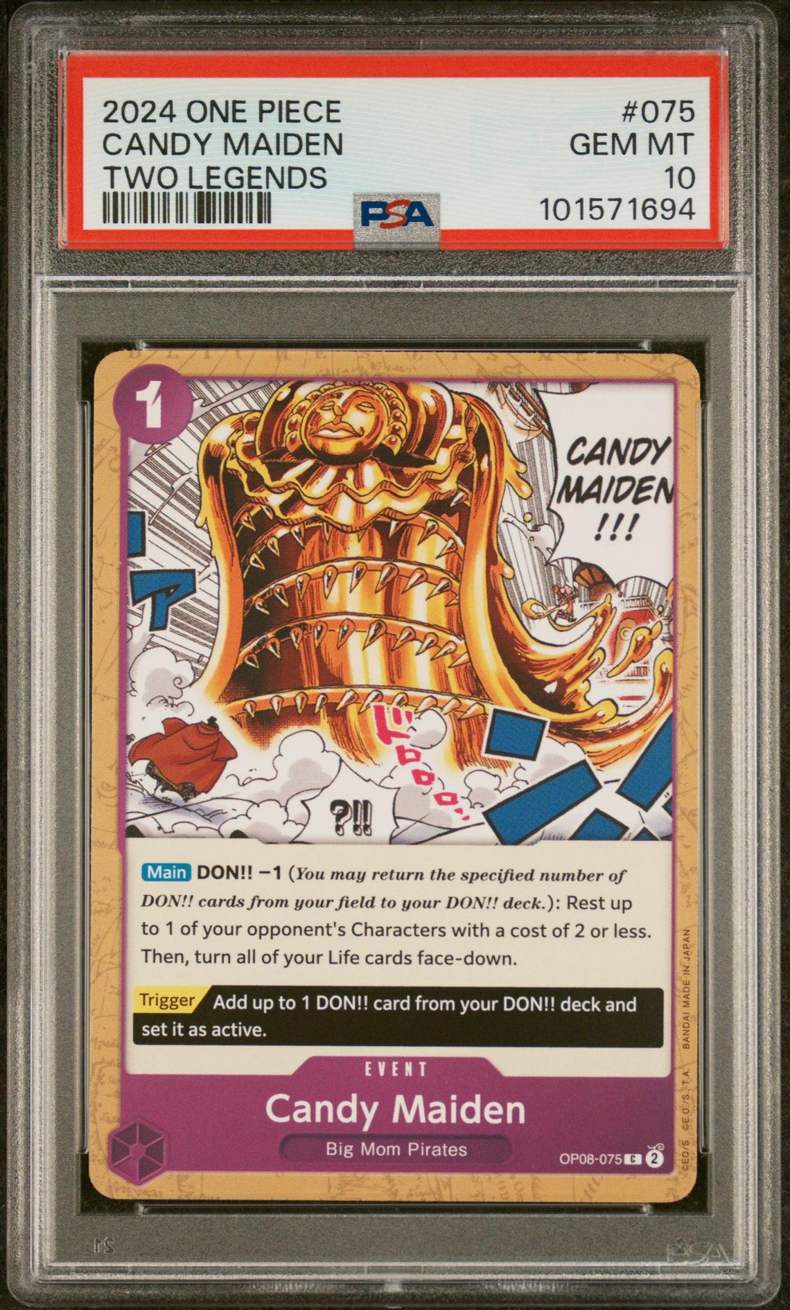 2024 One Piece Candy Maiden Two Legends