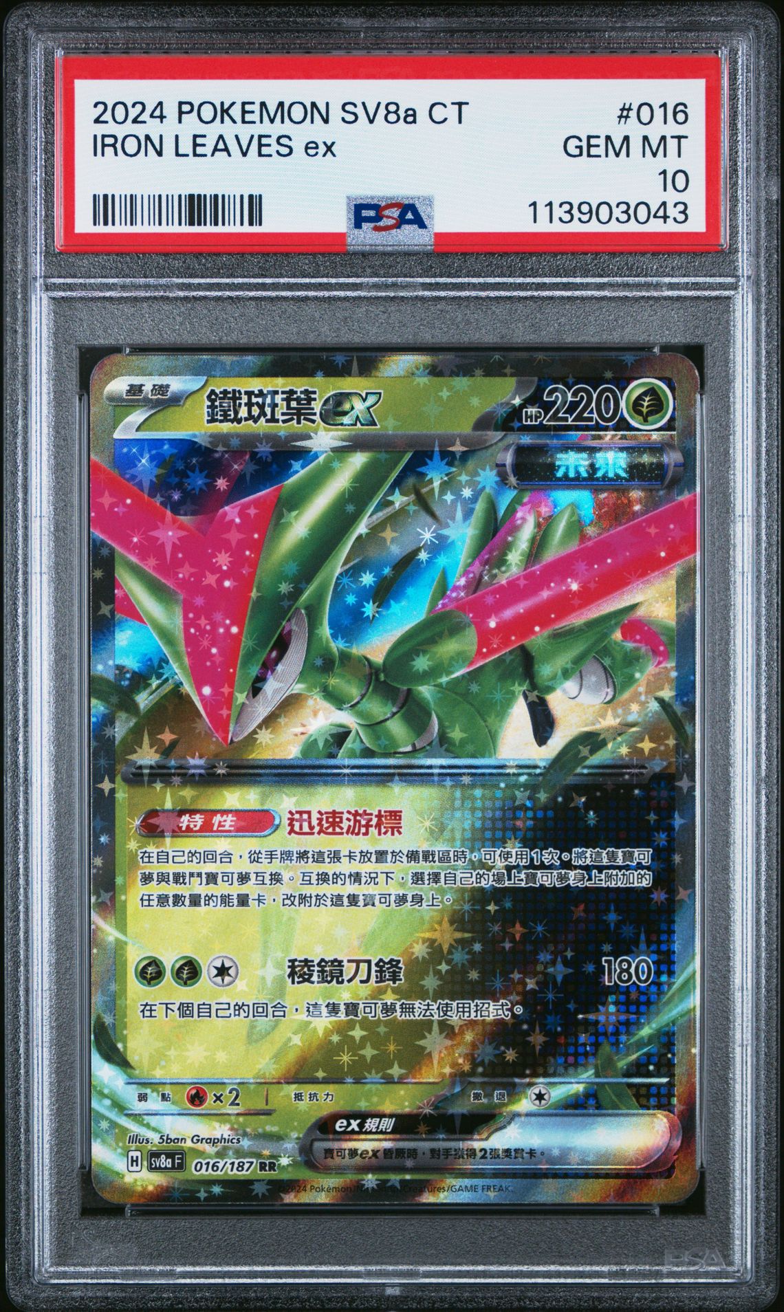 Iron Leaves ex 016/187 Terastal Festival Chinese